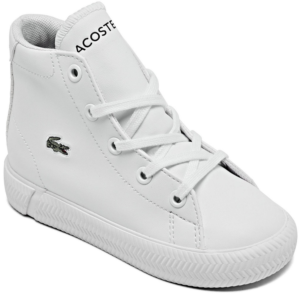 Lacoste Kids White Sneakers